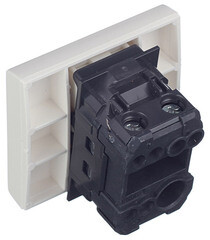 Выключатель для кабель-канала DKC Viva белый 2 модуля (45021DIY) - фото 2