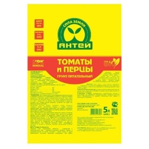 Томаты и перцы (грунт) Антей 5 л — купить в Санкт-Петербурге: цена за ...