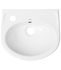 Раковина-мини Sanita Лада 37 см подвесная белая (LDASAWB01) - фото 5