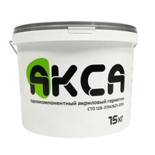 Герметик полиуретановый Сазиласт Акса серый 15 кг