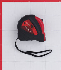 Рулетка Hesler с фиксатором 7,5 м x 25 мм - фото 2