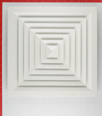 Диффузор потолочный квадратный Era Pro ДП4 600х600 мм - фото 3