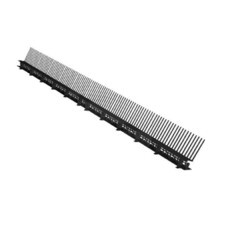 Аэроэлемент карнизного свеса 1 м черный