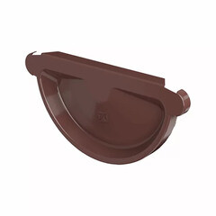 Заглушка универсальная Технониколь d125/90 мм коричневый