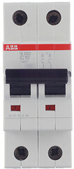 Автоматический выключатель модульный ABB S202 2P 10А тип C 6 кА 400 В (2CDS252001R0104) - фото 5