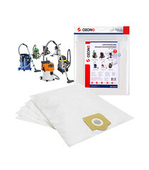 Мешок для пылесоса Ozone 30 л синтетическая ткань (5 шт.) (MXT-3031/5) - фото 4