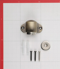 Упор дверной магнитный Palladium Стопор 02 - М AВ античная бронза - фото 4