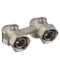 Изображение товара Узел нижнего подключения угловой 3/4 EK х 3/4 EK для радиатора (3390002)