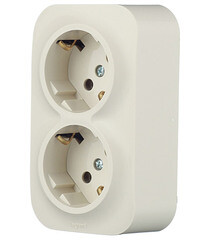 Розетка Legrand Quteo накладная слоновая кость (782263) - фото 5