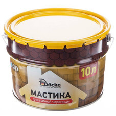 Мастика для гибкой черепицы Docke 10,8 кг 10 л