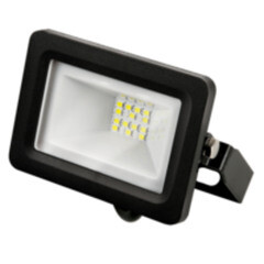 Прожектор светодиодный LED 10 Вт IP65 6500К холодный белый свет черный