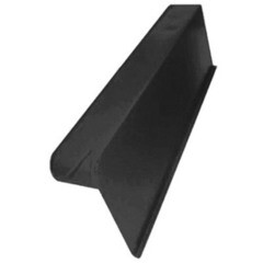 Черепица боковая облегченная правая Браас черная