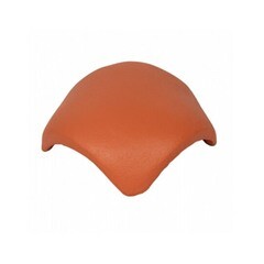 Черепица вальмовая минеральная Браас Франкфурт без зажима красная