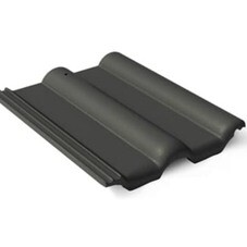 Черепица минеральная 0,42х0,33 м Браас Франкфурт черная