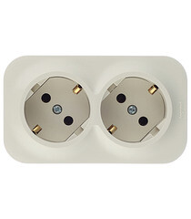 Изображение товара Розетка Legrand Quteo накладная слоновая кость (782263)