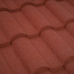 Черепица композитная Luxard Roman гранат 0,57 кв.м