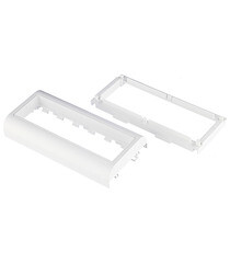 Рамка для кабель-канала 80х40/60 мм DKC Viva белая 6 модулей (10343/10343DIY) - фото 2