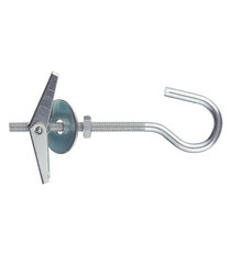 Дюбель складной пружинный L-образный крюк M4 100x14 мм (1 шт.) - фото 1