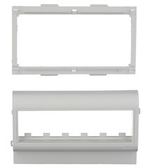 Изображение товара Рамка для кабель-канала 100х40/60/80 мм DKC Viva белая 6 модулей (10353)