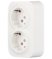 Розетка Legrand Quteo накладная белая (782233) - фото 2