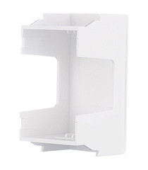 Заглушка для кабель-канала DKC Viva белая 1 модуль (45016) - фото 2