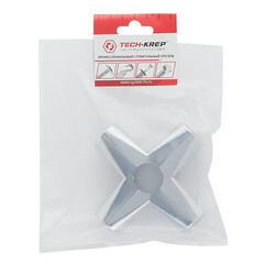 Соединитель крестообразный для шести/пяти труб к системе Joker d25 мм усиленный хром - фото 3