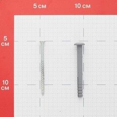 Дюбель-гвоздь 6x60 мм полукруглая манжета полипропилен (100 шт.) - фото 3
