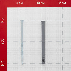 Дюбель-гвоздь 8x100 мм потайная манжета полипропилен (40 шт.) - фото 2
