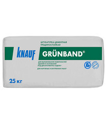 Изображение товара Штукатурка цементная Knauf Грюнбанд трещиностойкая 25 кг