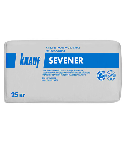 Штукатурно-клеевая смесь для теплоизоляции Knauf Севенер 25 кг — купить ...