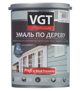 Эмаль акриловая по дереву VGT Профи белая основа А 1 кг — купить в ...