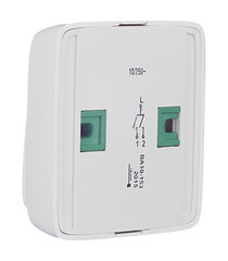 Выключатель Hegel Alfa двухклавишный накладной белый (ВА10-153) - фото 5