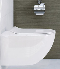 Унитаз подвесной Vitra Sento безободковый без сиденья (7748B003-0075) - фото 4