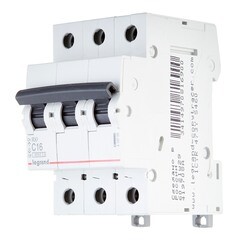 Автоматический выключатель модульный Legrand RX3 3P 16А тип C 4,5 кА 400 В (419708) - фото 3