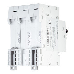 Автоматический выключатель модульный Legrand RX3 3P 20А тип C 4,5 кА 400 В (419709) - фото 3