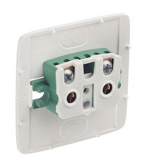 Розетка Hegel Alfa накладная слоновая кость (РА16-103-01) - фото 5