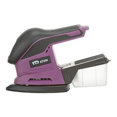 Шлифмашина вибрационная аккумуляторная КМ АТОМ 18 В 150х100 мм без АКБ и ЗУ (CDGM-181) - фото 7