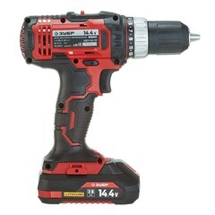 Дрель-шуруповерт аккумуляторная Зубр ДШЛ-145-22 14,4 В 2 Ач Li-Ion 2 АКБ и ЗУ - фото 2