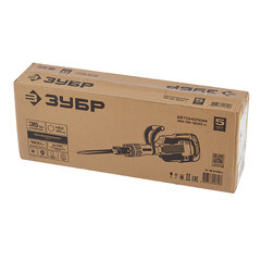 Отбойный молоток электрический Зубр ЗМ-35-1600 ВК 1600 Вт 35 Дж HEX 30 - фото 2