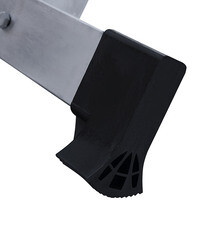 Лестница алюминиевая трансформер двухсекционная 8 ступеней Новая высота бытовая - фото 9