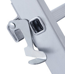 Лестница алюминиевая трансформер двухсекционная 8 ступеней Новая высота бытовая - фото 4