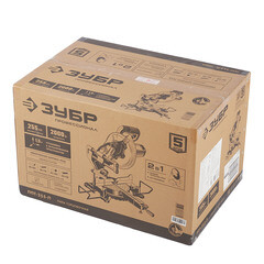 Пила торцовочная электрическая Зубр ППТ-255-П 2000 Вт 255 мм - фото 2