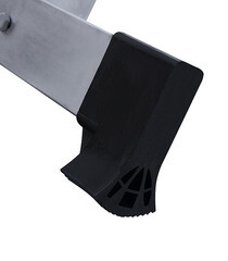 Лестница алюминиевая трансформер двухсекционная 9 ступеней Новая высота бытовая - фото 4