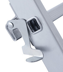 Лестница алюминиевая трансформер двухсекционная 12 ступеней Новая высота бытовая - фото 8