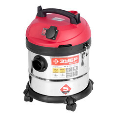 Строительный пылесос Зубр ПУ-20-1400 М3 1400 Вт 20 л - фото 2