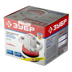 Шлифмашина полировальная электрическая Зубр ЗПМ-240 140 Вт d240 мм - фото 3