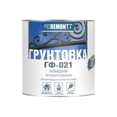 Грунт ГФ-021 ПРОРЕМОНТ красно-коричневый 1,8 кг
