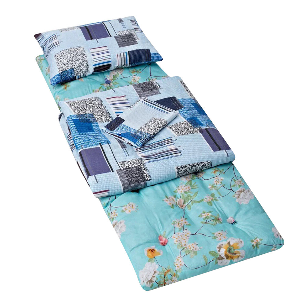 Изображение товара Комплект спального места с бельем, Россия, 5 см матрас, 7,5 кг