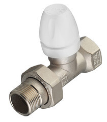 Изображение товара Клапан термостатический Tiemme 3/4 НР(ш) х 3/4 ВР(г) для радиатора (3300015)