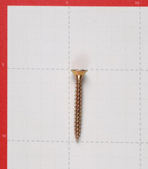 Саморезы универсальные 50x6,0 мм желтые (100 шт.) - фото 2